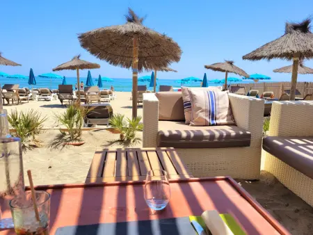 Canet Sud - T2 cabine 4/6 pers - Terrasse - Accès direct plage - Photo 13