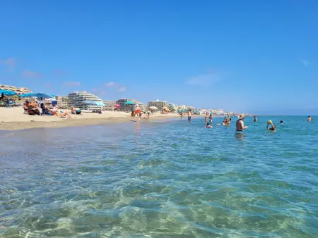 Canet Sud - T2 cabine 4/6 pers - Terrasse - Accès direct plage - Photo 15