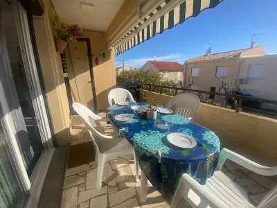 Appartement à Narbonne, Spacieux T3 climatisé proche plage, balcon, parking privatif - L1007657