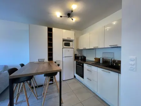 Charmant T2 proche plages et commerces avec terrasse à Vieux-Boucau - Photo 4