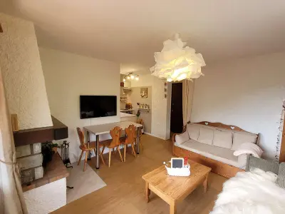 Appartement à Le Grand Bornand, T2 rénové au Grand-Bornand avec balcon, parking et terrasse, 4 pers, proche village - L1007968