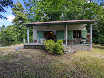 Location Casa rural en Le Menoux,Île privée en Berry, nature et pêche, chauffage central FR-1-591-593 N°1008090