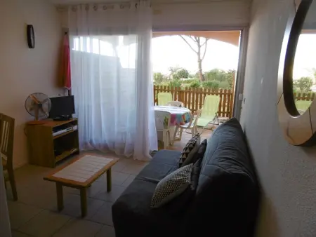T2 Rez-de-Chaussée, Plage d'Argos, Piscine, Accès Direct Plage, Parking, 4 Pers, Port Leucate - Photo 2