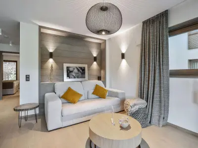 Wohnung in La Tania, Appartement moderne, proche des pistes avec 2 chambres, Wi-Fi et parking à Courchevel Le Praz - L1008781