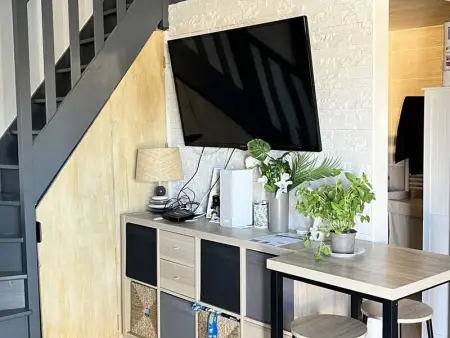 Pavillon Climatisé avec Jardin, Piscine Collective et Parking à 900m de la Plage - Photo 5