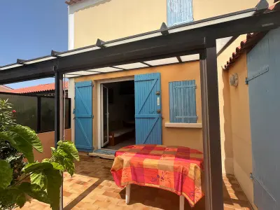 Villa à Le Barcarès, Charmante Villa T3 Mezzanine Climatisée - Terrasse - 400m de la Plage - 6P - Parking - L1008817