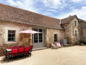 Gite à Candé sur Beuvron,Gîte de Charme avec Piscine, Jardin et Proximité Châteaux de la Loire FR-1-491-450 N°1009596