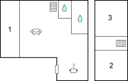 Location Maison 6 personnes à Haudricourt - Photo 35