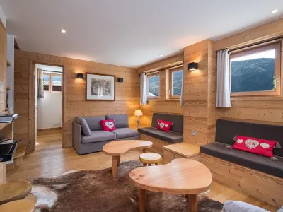 Appartement à Méribel, Chalet 4 chambres avec salles de bain privées, près des pistes et commerces - L1009686