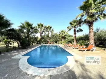 Gite à Reus,Villa Palmeras à Reus : 5 chambres avec piscine, barbecue et climatisation, proche de la plage ES-214-86 N°1010064