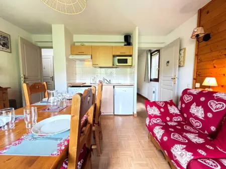 Appartement cosy avec piscine, au pied des pistes à Flumet - Photo 4