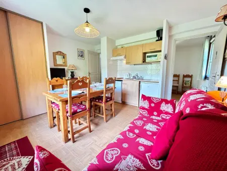 Appartement cosy avec piscine, au pied des pistes à Flumet - Photo 14