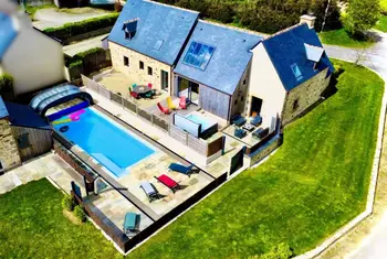 Villa à Bourg Blanc,Ty Breignou Gite breton avec piscine et jacuzzi 1314499 N°1010124