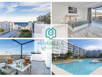 Location Appartement à Marbella,Penthouse de Luxe à Marbella: Vue Mer, 3 Chambres, Terrasse, Piscines et Parking Privé ES-191-29 N°1010174