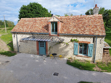 Location Cottage in Gémigny,Retraite Champêtre avec Home Cinéma et Verger Libre Cueillette, près de la Loire et des Châteaux FR-1-590-435 N°1010185