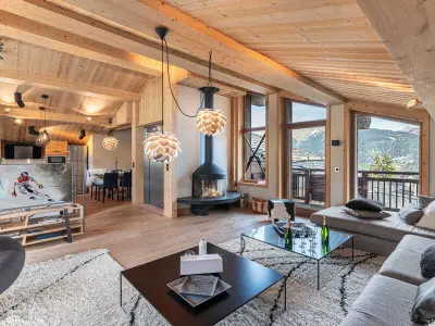 Chalet à Courchevel 1550, Magnifique Chalet de Luxe avec Spa, Sauna et Garage - L1010614