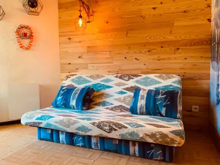 Studio à Pra-Loup 1500, 4 pers, proche télécabine, balcon sud, résidence calme - Photo 6