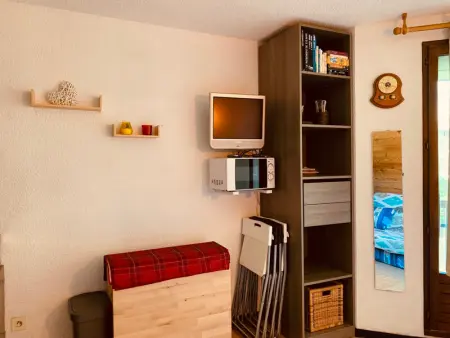 Studio à Pra-Loup 1500, 4 pers, proche télécabine, balcon sud, résidence calme - Photo 8