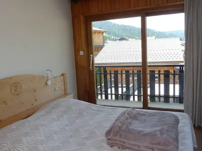 Appartement à Les Gets, Appartement 2 Pièces aux Gets - 4 pers, Centre-Ville, WiFi, Draps/Serviettes Inclus - L1010762