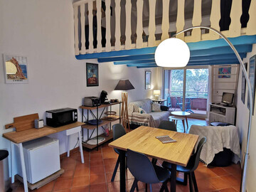 Location Appartement à Borgo,Studio mezzanine climatisé proche plage, 4 pers, terrasse et parking gratuit FR-1-650-31 N°1010898