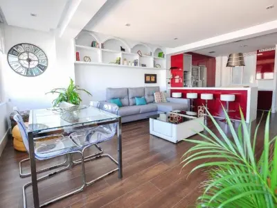 Appartement à Málaga, Appart. plage Malagueta avec Wi-Fi et clim. - L1011052