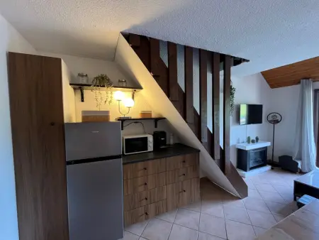 Appartement T2 cabine + mezzanine, entièrement refait, à Corrençon en Vercors, proche pistes de ski - Photo 4