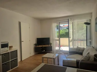 Appartement à Seignosse, Appartement rénové à Seignosse : Plage et commerces à pied, terrasse et wifi inclus - L1011294