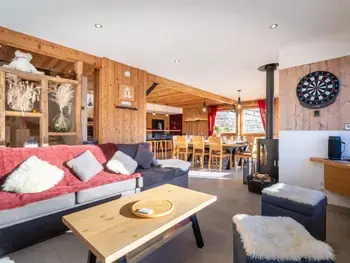 Chalet en Le Grand Bornand,Chalet 5 étoiles avec sauna et bain nordique, proche des pistes, pour 12 personnes FR-1-467-127 N°1011303