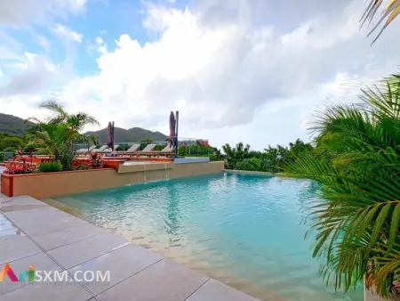 Appartement de luxe avec piscine et vue mer, Appartement 2 personnes à Saint Martin - Photo 12