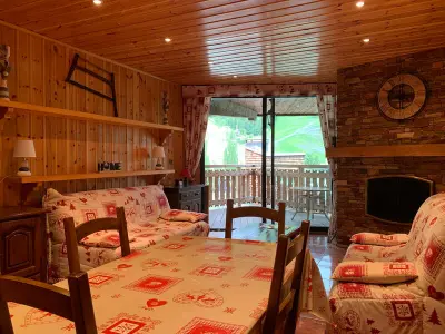 Appartement à Pra Loup, Charmant studio rénové pour 4/5 pers avec terrasse à Pra-Loup 1600 - L1011405