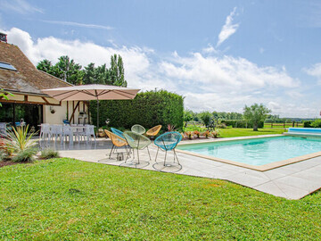 Location Gite in Piney,Maison de charme avec piscine privée, jardin, proche de Troyes, 10 couchages, idéale familles FR-1-543-357 N°1011886