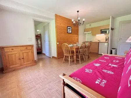 Charmant 3 pièces à Flumet, terrasse, accès piscine, proche pistes - 6 personnes - Photo 2