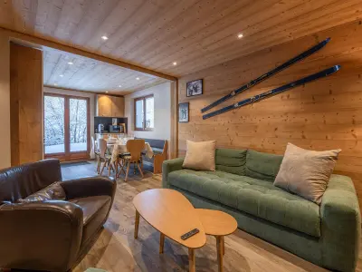 Appartement à Morzine, Morzine : Appartement 3P, 55m², proche centre, navette & pistes, 4 pers, parking, animaux admis - L1011956