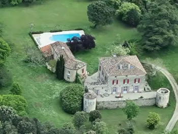 Maison à Fargues−sur−Ourbise,Chateau Terrefort FR.47700.02 N°1012048