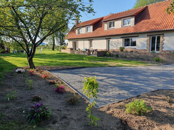 Location Cottage in Petit Caux Assigny,Longère normande avec spa, jardin, animaux et parking près de Dieppe FR-1-441-960 N°1012318