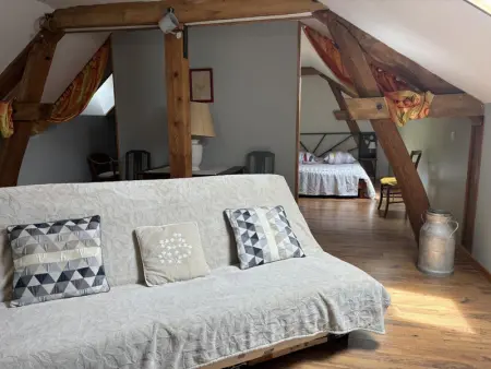 Gîte charmant avec piscine partagée près de Saint-Pourçain-sur-Sioule - Photo 13