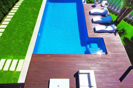 Villa Catro Faros, Villa panoramique avec vue sur la mer et piscine - Photo 1
