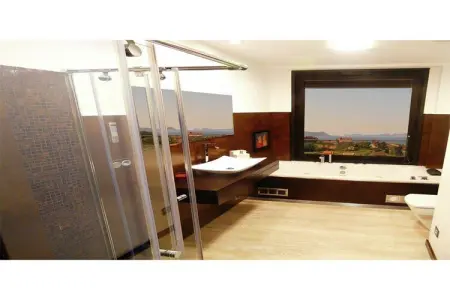 Villa Catro Faros, Villa panoramique avec vue sur la mer et piscine - Photo 18