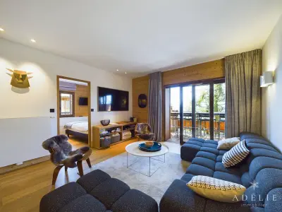 Appartement à Montvalezan La Rosière, Appartement luxe 8 pers, SPA, parking, proche pistes & commerces - L1012835