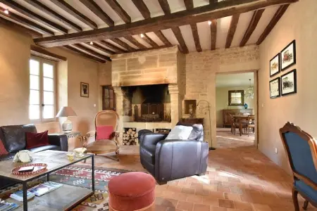 Gite de charme 6 pers/domaine Chateau, Manoir élégant en Normandie - Photo 12