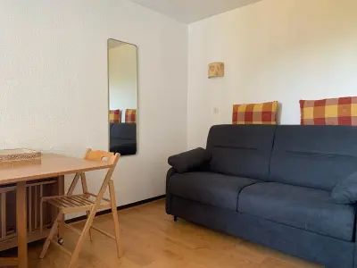 Appartement à Pra Loup, Studio confortable 4 pers avec balcon, parking et vue montagne à Pra-Loup 1600 - L1012891