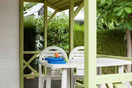 Camping Cambrils Playa 1 BUNGALOW OASIS, Bungalow sur un camping bien équipé près d'une plage de sable - Photo 15