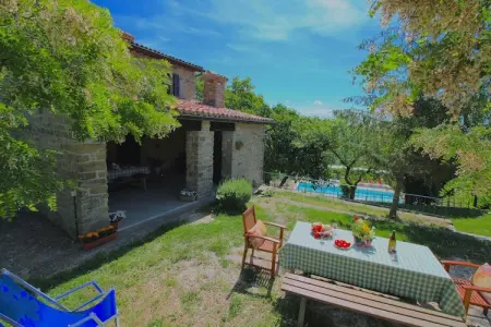 Seriola, Chalet à Apecchio avec Piscine et Vue - Photo 2