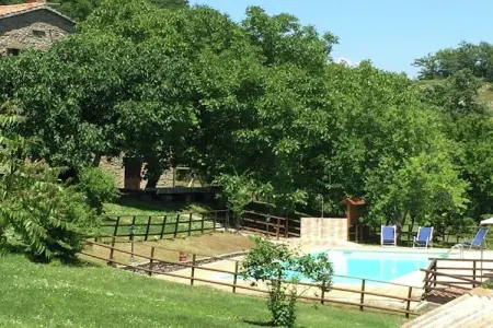 Seriola, Chalet à Apecchio avec Piscine et Vue - Photo 5