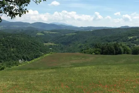 Seriola, Chalet à Apecchio avec Piscine et Vue - Photo 26