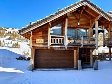 Location Chalet in Vars,Chalet 4* Luxe avec Jacuzzi et Sauna FR-1-773-68 N°1013237