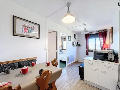 Appartement à Le Corbier, Petit 3 pièces confort avec piscine, animaux admis - L1013284