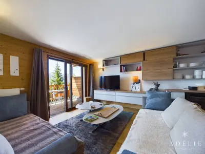 Appartement à Montvalezan La Rosière, Luxueux Appartement 8 Pers, SPA, Près des Pistes, Parking, WIFI - L1013286