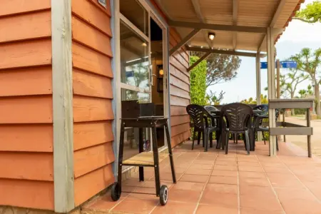 Camping del Mar BUNGALOW MEDITERRANI, Bungalow 4 personnes à Barcelona - Photo 2