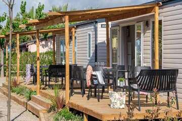 Location Huisje in Tarragona,CAMPING ESTIVAL VENDRELL PLATJA Mobile home mediterranea 4 pax ES-43880-21 N°1013368